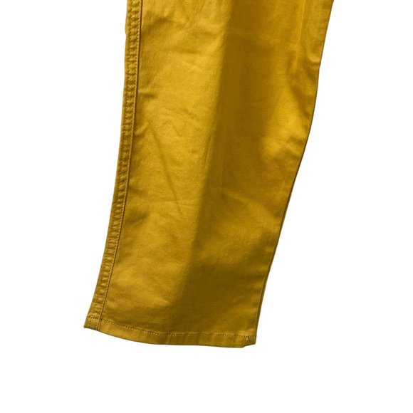 Dockers Men's Icon Tapered Fit Yellow Pants Hemp Blend 33x32 Comfort Vibrant NWT - Picture 8 of 14